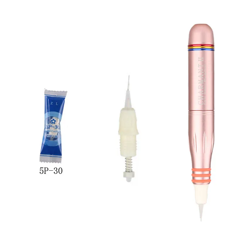5P-50pcs Интеллектуальный цифровой Перманентный макияж машина для бровей подводка для глаз губ красота Поворотный двигатель для тату МТС с контролем скорости - Цвет: 5P-50pcs