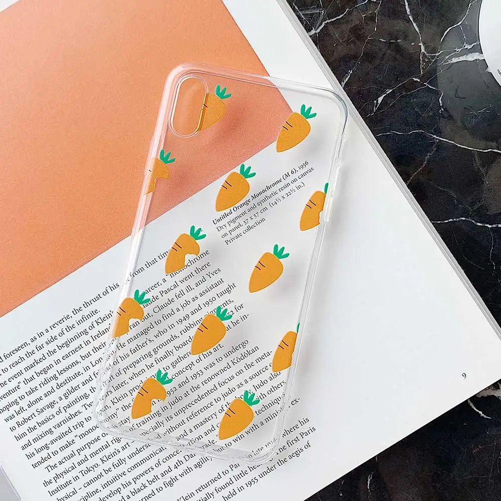 Прозрачный мягкий чехол Boucho для iphone XS MAX 8 7 6 6s plus Модный милый мультяшный телефона