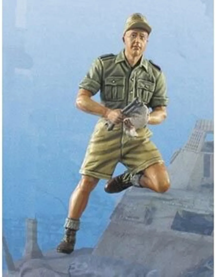 1/35 каучуковая фигурка модель комплект Unassambled Неокрашенная 00789