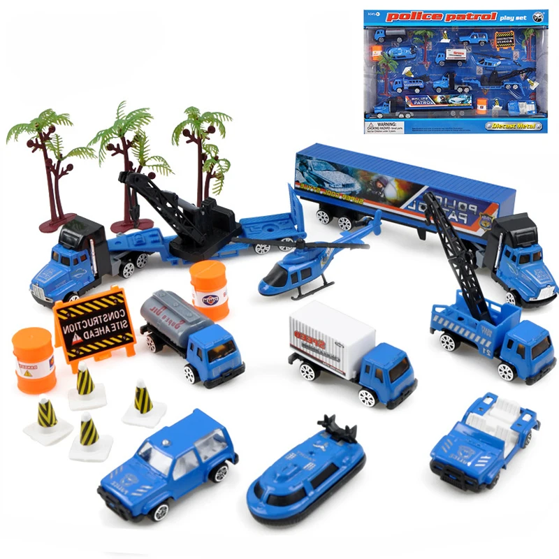 19 шт./лот 1: 64 игрушечный автомобиль симулятор игрушки из металлического сплава