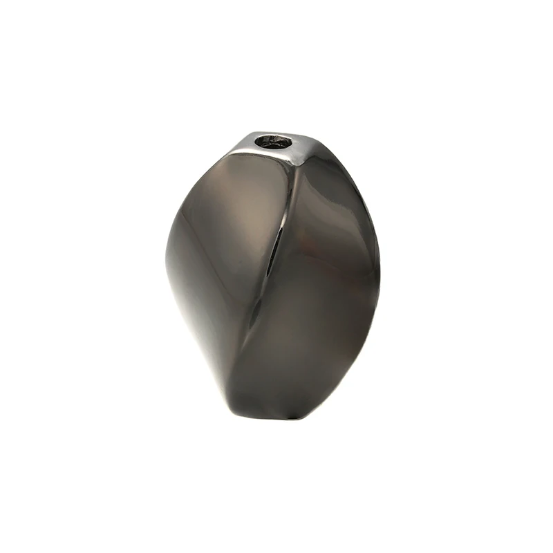 ZHUKOU 16x21 мм Необычные Модные металлические бусины изысканные для браслетов ручной