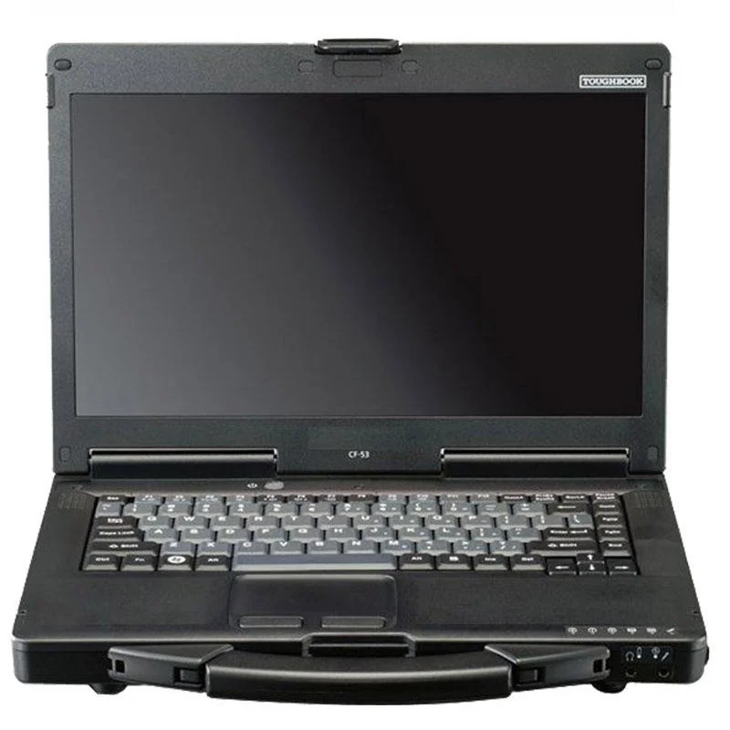 Высококачественный P anasonic CF53 CF 53 ноутбук 4 Гб памяти CPU i5 2520 Toughbook cf SSD/HDD жесткий