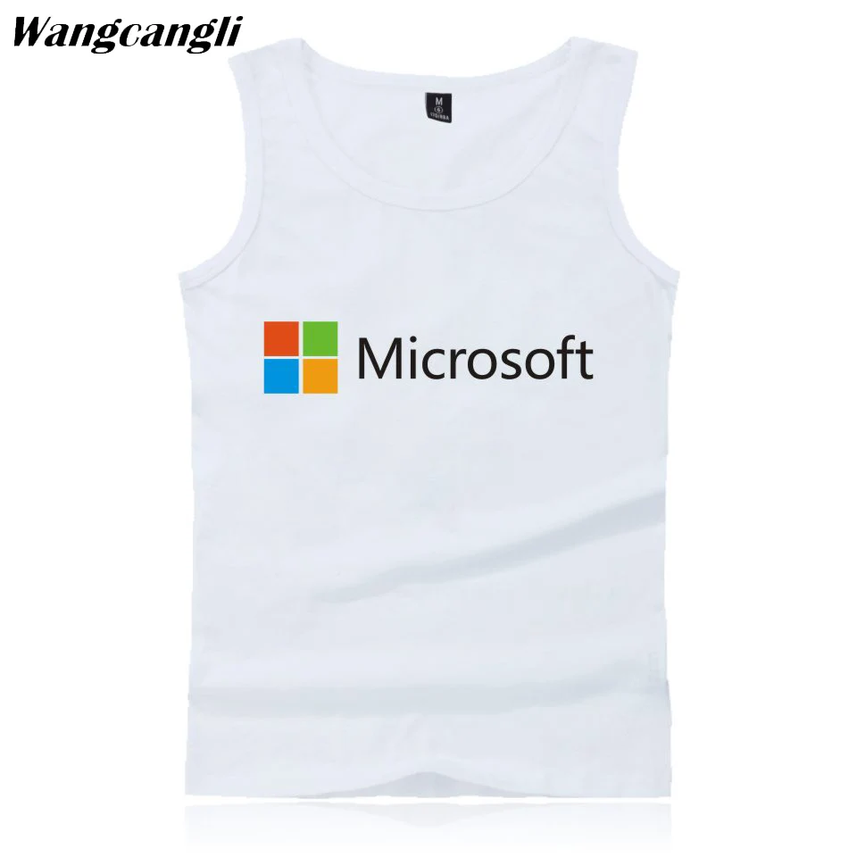 Wangcangli XXS-4XL 2018 Лето Google и Microsoft круглым вырезом Homme Бодибилдинг жилет для Для мужчин