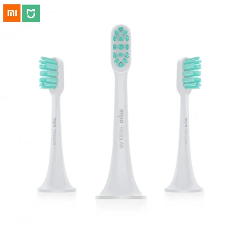 

3 шт. Оригинальная Xiaomi Mijia белая умная акустическая электрическая зубная щетка головка Мини и чистые головки