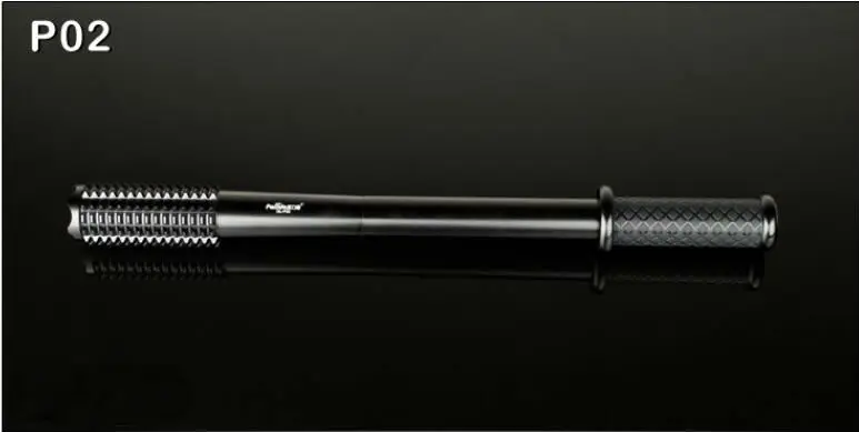 Pailide 18650 перезаряжаемый Бейсбольный Летучая мышь булава в форме задницы-кикер светодиодный фонарь для безопасности самообороны Ультра яркий фонарик