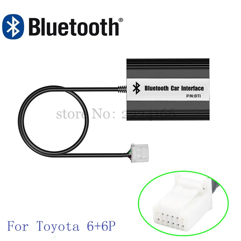 Качественный автомобильный Bluetooth A2DP MP3 музыкальный адаптер для Toyota Lexus Scion AUX USB