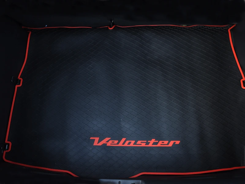 Специальные латекса багажнике автомобиля коврики для Hyundai Veloster прочный водонепроницаемый грузового лайнера загрузки ковры для Veloster