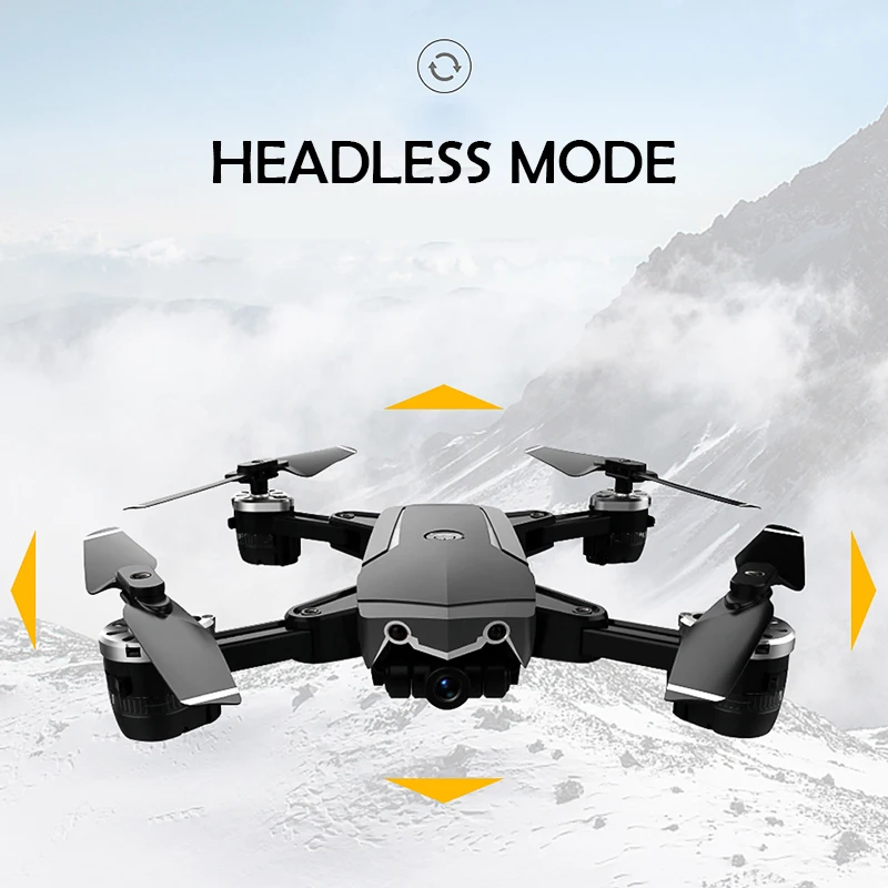 New Professional Foldable HD Camera Drone Wifi FPV 480P/720P Wide-Angle 16 Mins Flight Time Headless Mode Quadcopter | Электроника