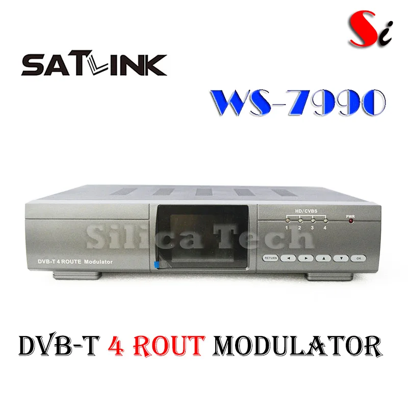 Оригинальный модулятор Satlink WS-7990 4 Route DVB-T HDMI/AV вход | Электроника