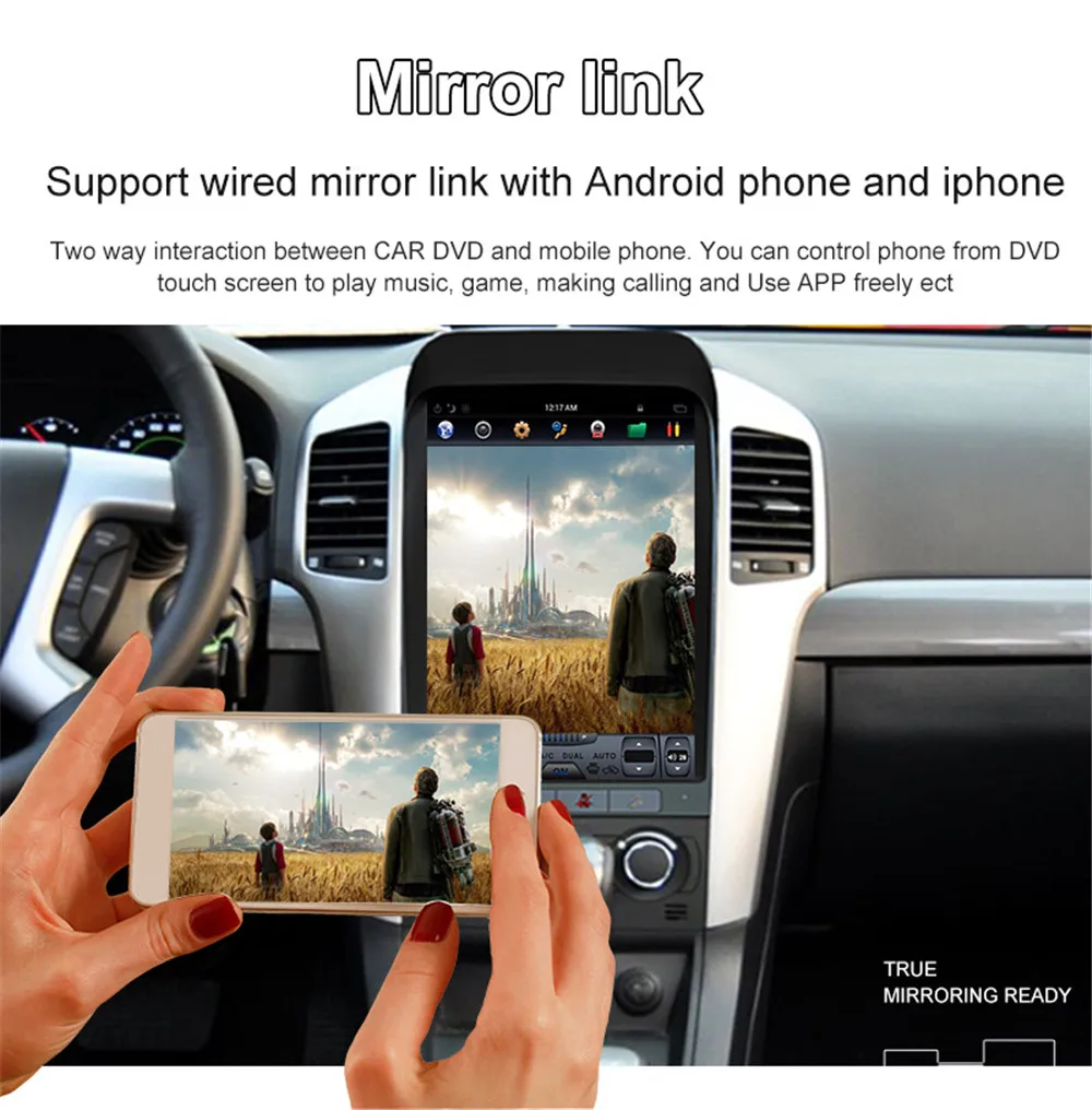 Aotsr Android 6,0 Tesla стиль автомобильный dvd-плеер gps навигация для Chevrolet Captiva 2008-2012 головное устройство мультимедиа радио din стерео