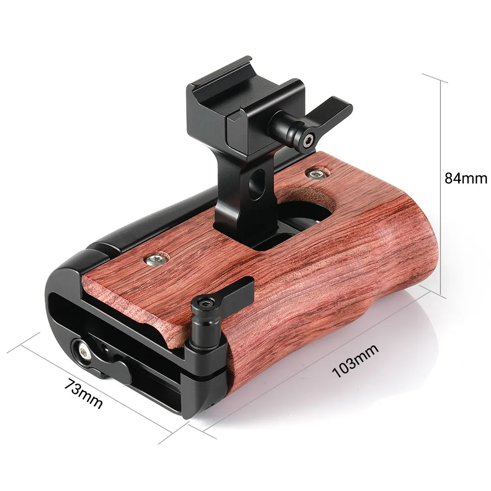 SmallRig для Blackmagic дизайнерская карманная Кинокамера 4K DSLR камера NATO ручка для BMPCC 4K BMPCC 6K и для samsung T5 SSD 2270