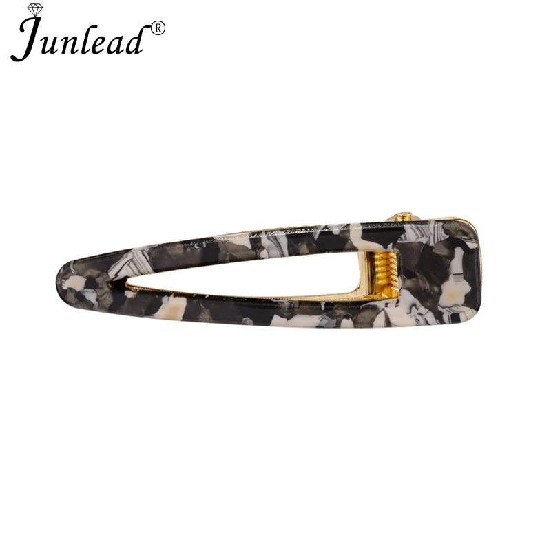 Акриловые леопардовые заколки для волос водная капля головной убор ацетат