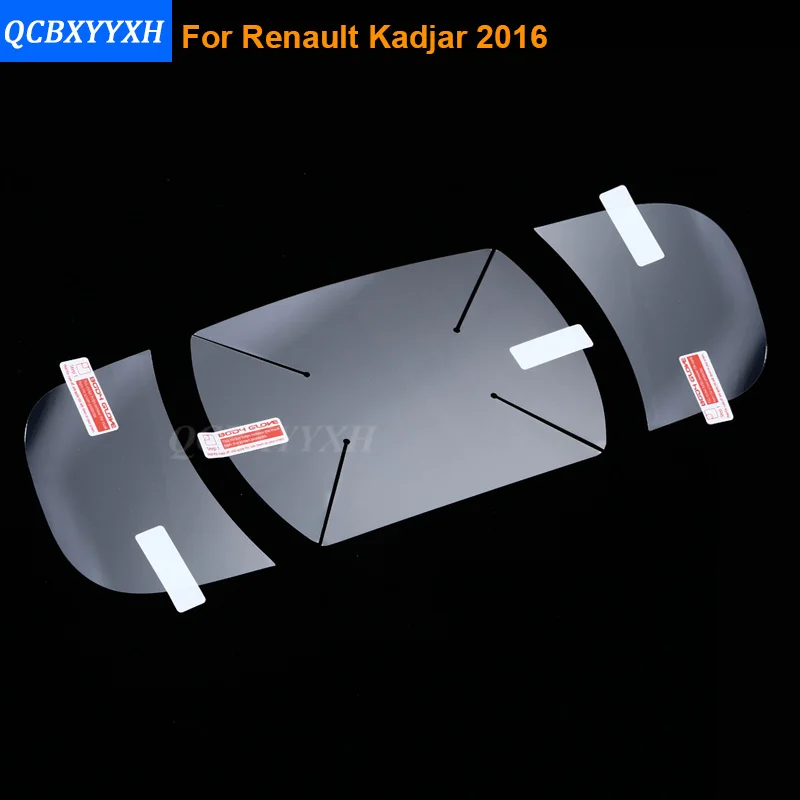 

Car Styling Car Dashboard Paint Protective PET Film For Renault Kadjar 2016 Light transmitting 4H Scratchproof Accessories