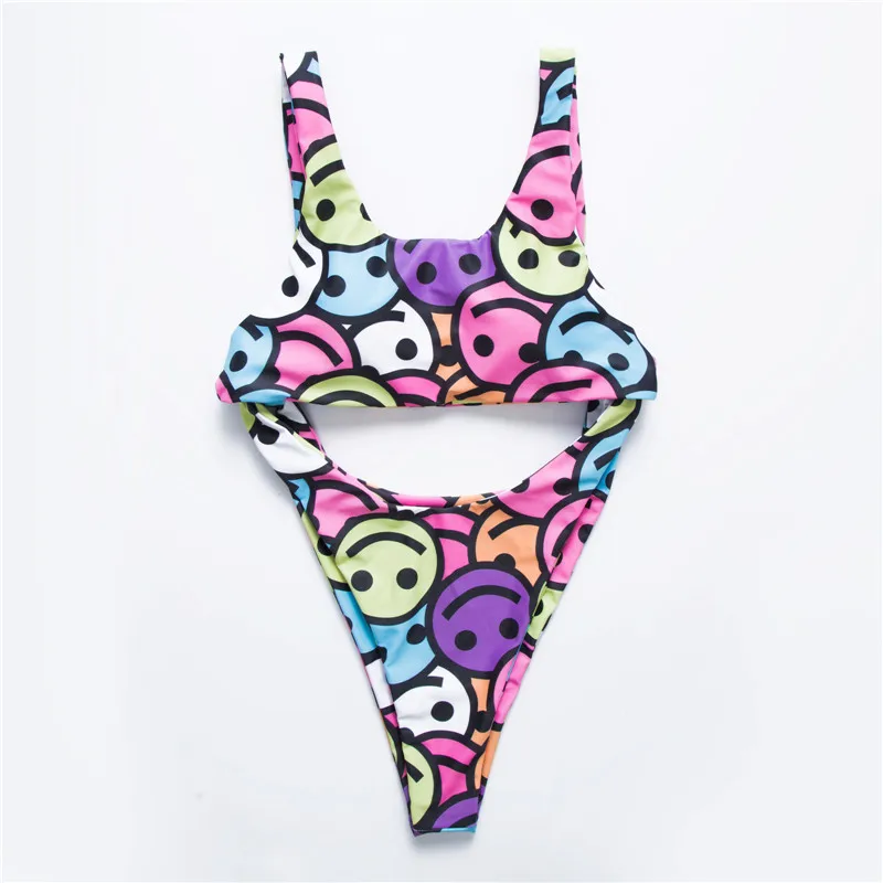 Купальный костюм для женщин Цельный купальник бикини пуш ап женский бандажный