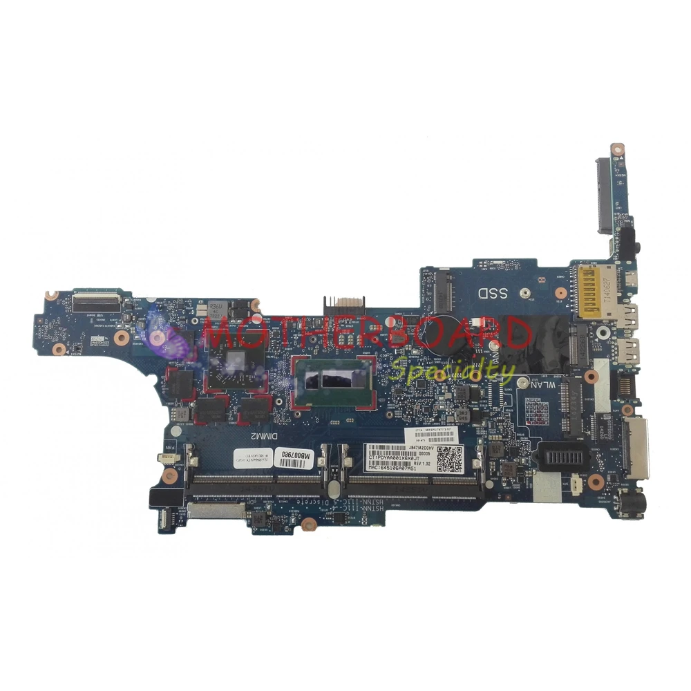 Vieruodis для ноутбука HP 840 G1 850 материнская плата с i5 4200 cpu DDR3 747072 601 Дискретная