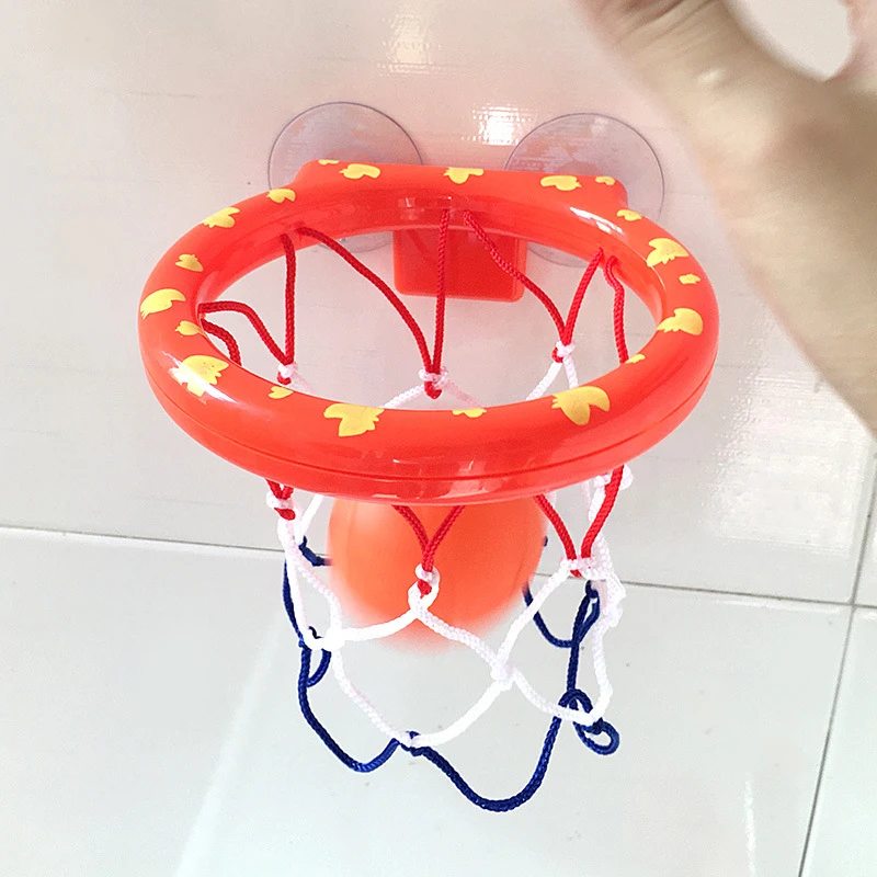 Хит продаж часы с чашкой на присоске для ванной баскетбольная коробка Baby Play