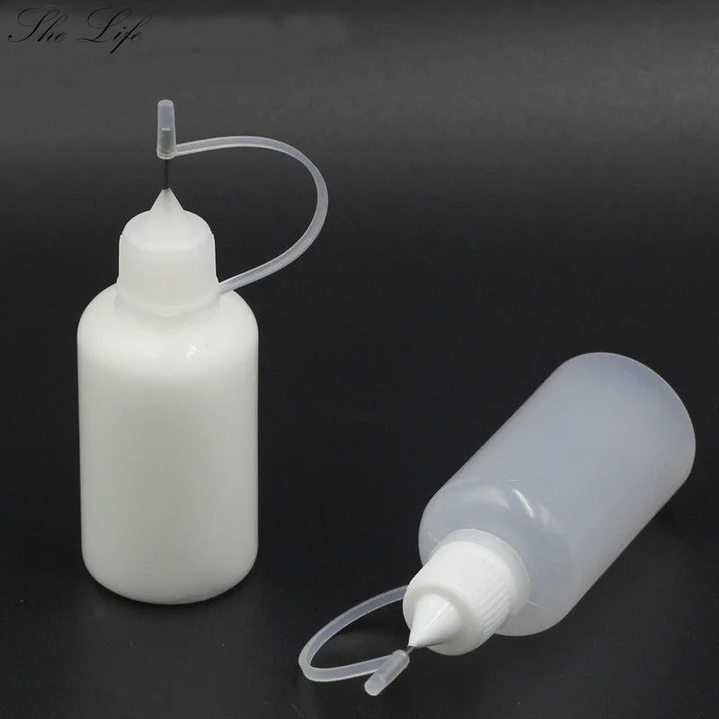 1Pcs 30ML Craft Tool DIY Glue Applicator Needle Squeeze Bottle Paper Quilling | Дом и сад