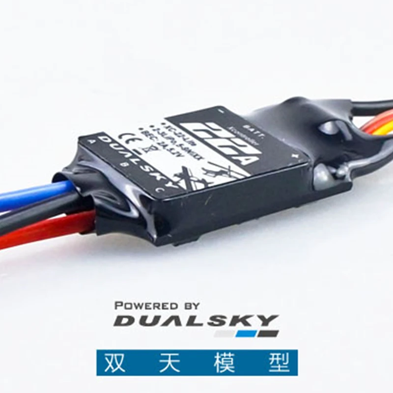 DualSky Xcontroller Lite бесщеточный ESC 12A 22A 45A 65A для радиоуправляемой модели самолета с