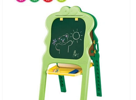Детская доска для рисования мольберт двусторонняя магнитная раза | Канцтовары
