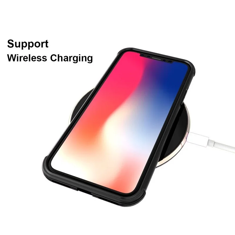 Алюминиевый чехол для телефона iPhone X XS защитный Axolotl военный класс Fundas|Бамперы| |