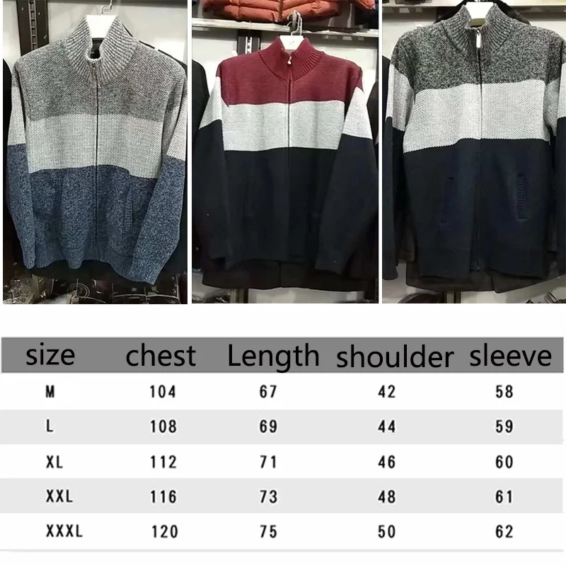 

2019 New Autumn Male Cardigan Stitching Sweaters Casual Coat Brand Men's Knitted Sweaters Fashion Long Sleeve Stand Collar