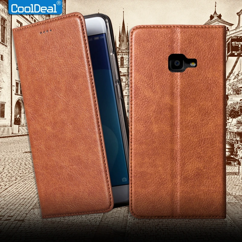 Винтаж кожаный чехол для samsung Galaxy Xcover 4 G390F роскошный мобильный телефон Ретро