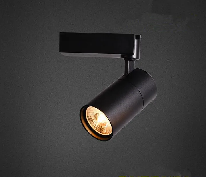 

12W LED Track Light Fixture COB Track Lighting Wall Rail Lamp Aluminum Spot Light Led Spotlight Home Shop Store 110V 220V
