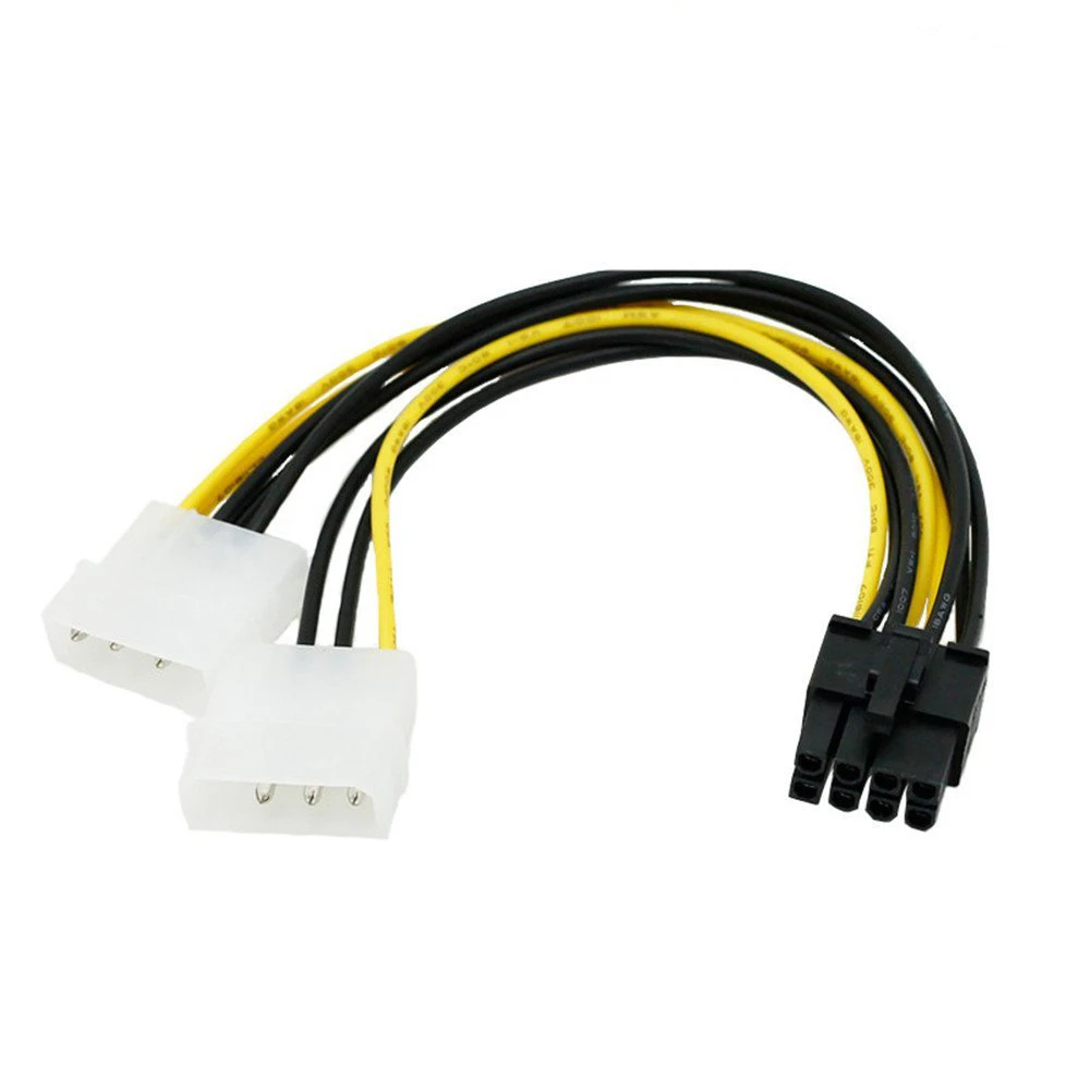8-контактный PCIe к 2x Molex кабель питания (2-Pack) | Обустройство дома