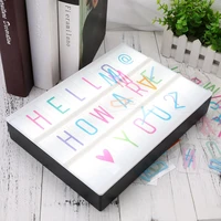 nordic 85pcs led neon box letters symbol card light box letters replacement for a4 light up box kids diy message letters cards