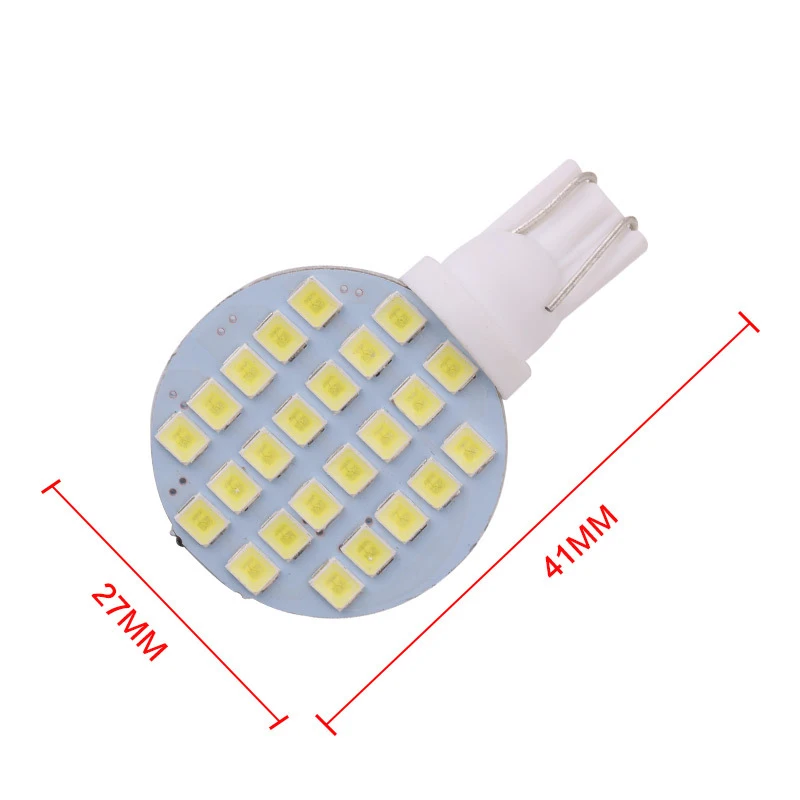 1x супер яркий T10 W5W 24 SMD 3528 LED панель Авто боковой свет 194 068 501 клиновидный купол