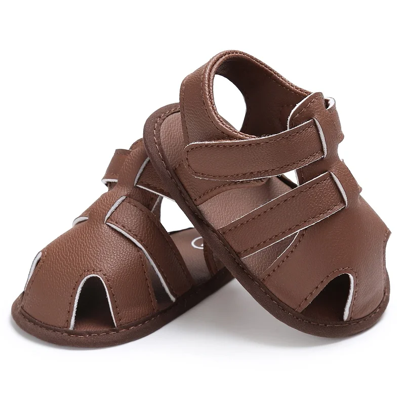 Summer Newborn Baby Boys Shoes PU Leather kids schoenen First Walkers Soft Soled Infant Prewalker 0-18M |