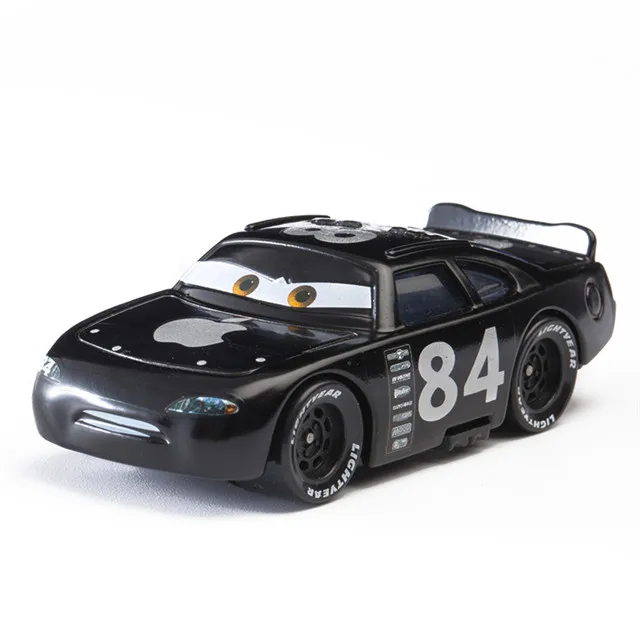 Disney Pixar Cars 3 2 пламя DJ Lightning McQueen матер Джексон шторм Круз 1:55 литая металлическая модель из сплава игрушка автомобиль ребенок подарок мальчик - Цвет: Black Apple
