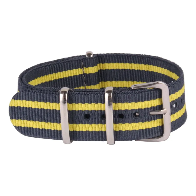 

Ремешок для наручных часов из тканого волокна, 20 мм, нейлоновые ремешки для часов