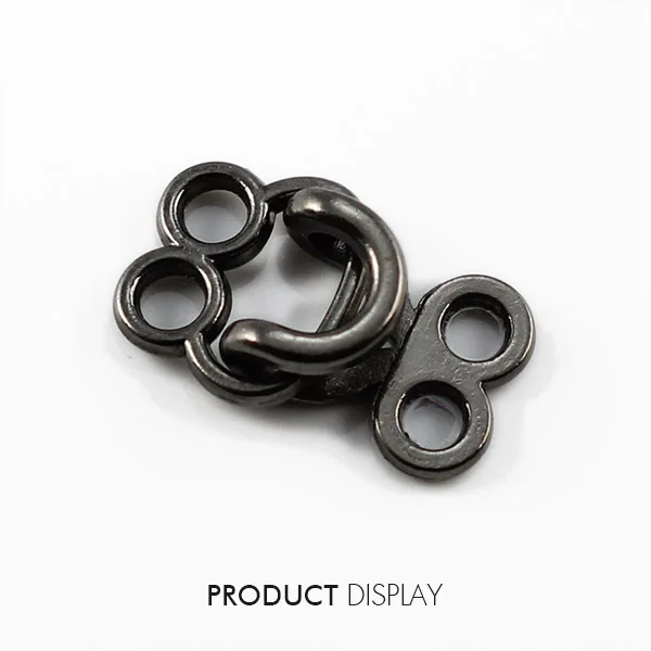 100 набор металлических черных застежек с крючками для шитья одежды/NK188|accessories