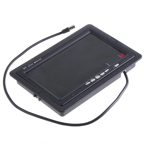 7 &quotTFT LCD Автомобильный Монитор парковочная помощь Автомобильная камера заднего