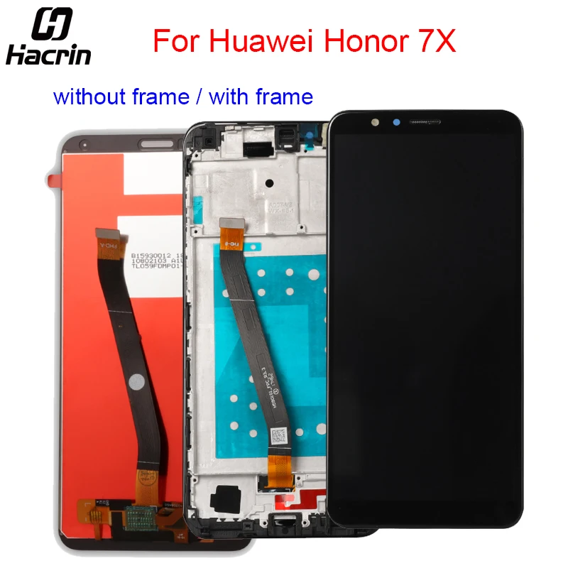 Дисплей для Huawei Honor 7X ЖК дисплей сенсорный экран дигитайзер сборка Замена