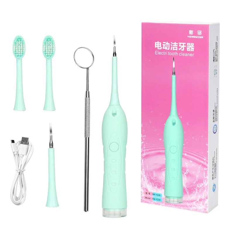 

Whiten Teeth Electric High Frequency Vibration Remover Tooth Stains Tartar Tool Vibrating brushing strong cleaning oral Health