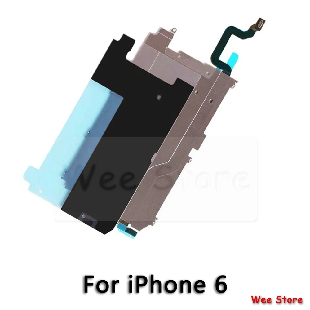 10 шт. ЖК дисплей на задней панели для iPhone 5 4 6 6s 7 8 Plus Plus|Шлейфы мобильных телефонов|