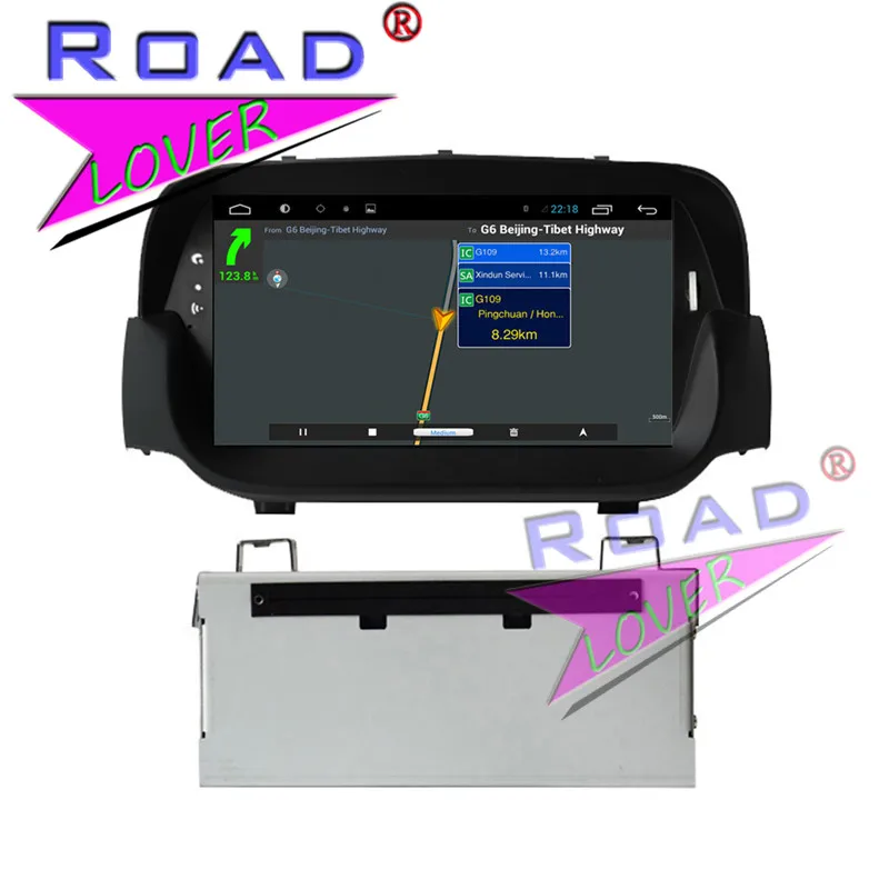 Roadlover Android 6 0 Автомобильный ПК GPS-навигация аудио для Ford Ecosport 2013-стерео медиацентр