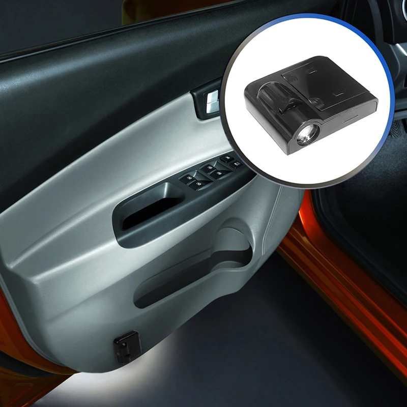

Haoyuehao 2pcs Universal Wireless LED Car Door Welcome Light Laser Projector Logo Lamp Bat man Battery Operated