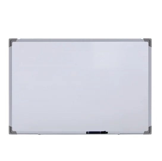 Магнитная доска для сухого стирания 60x45 см (24x18 дюймов) серебристая алюминиевая