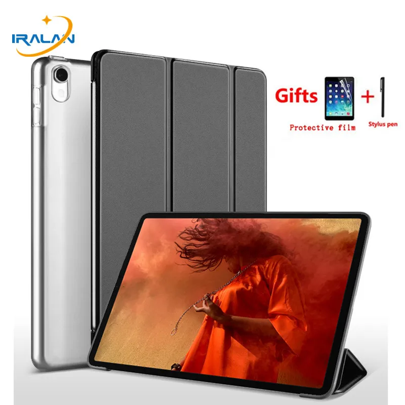 Новый чехол для iPad Pro 11 a195a80 тонкий из искусственной кожи + прозрачный жесткий 2018