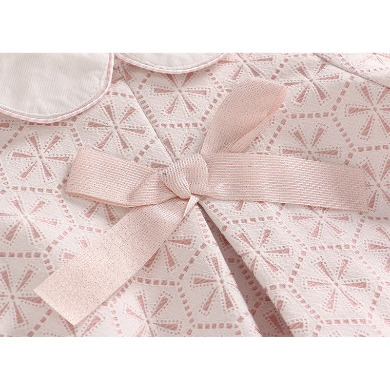 Baby Girl Dress 2018 Autumn Girls Long Sleeve Pink Princess Birthday and Party Bow Toddler Wedding | Детская одежда и обувь