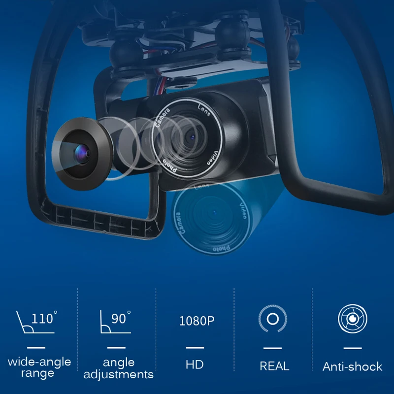 T REX 5G wifi FPV Дрон с GPS 1080 P широкоугольной камерой высота Удержание Профессиональный