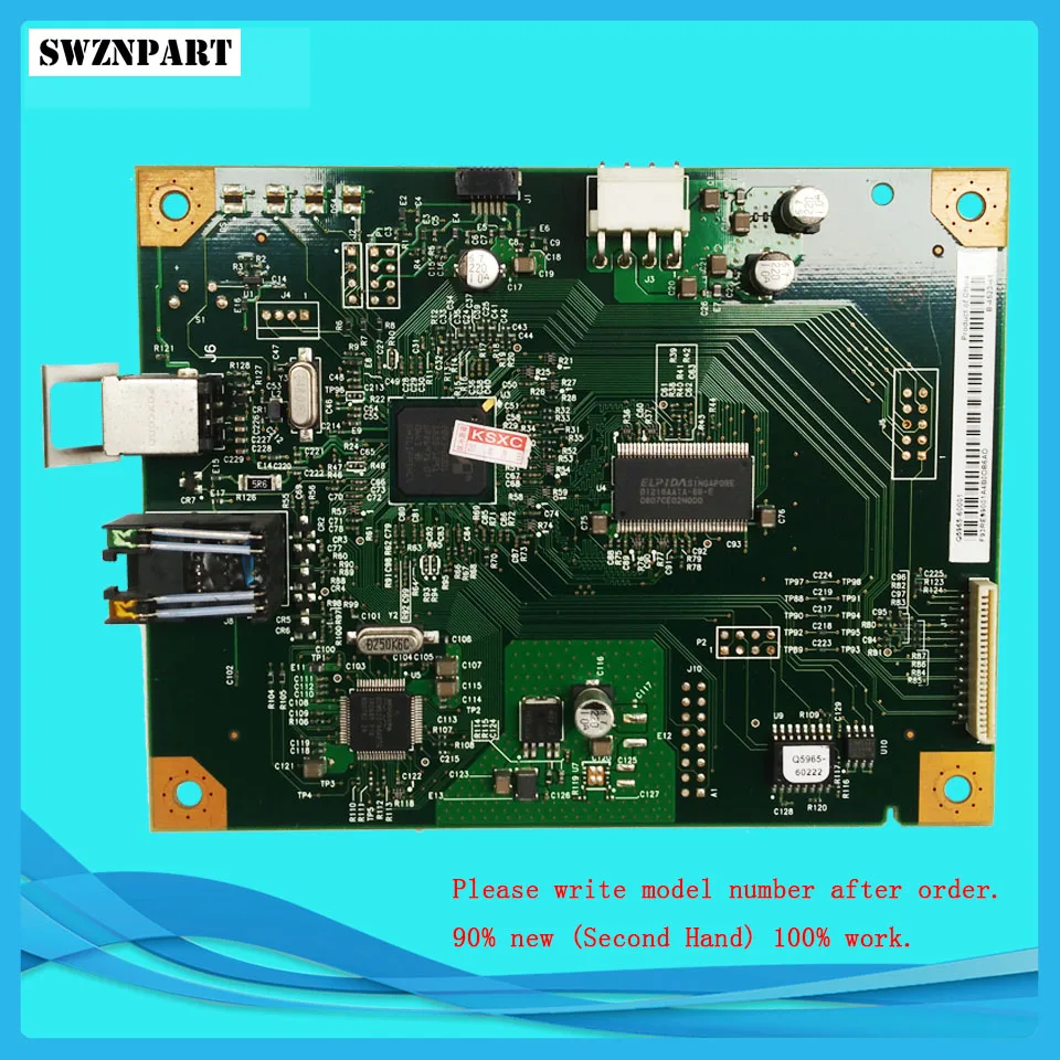 Бесплатная доставка! Системная плата для ноутбука HP 2600N 2600DN|formatter board|main logic boardhp