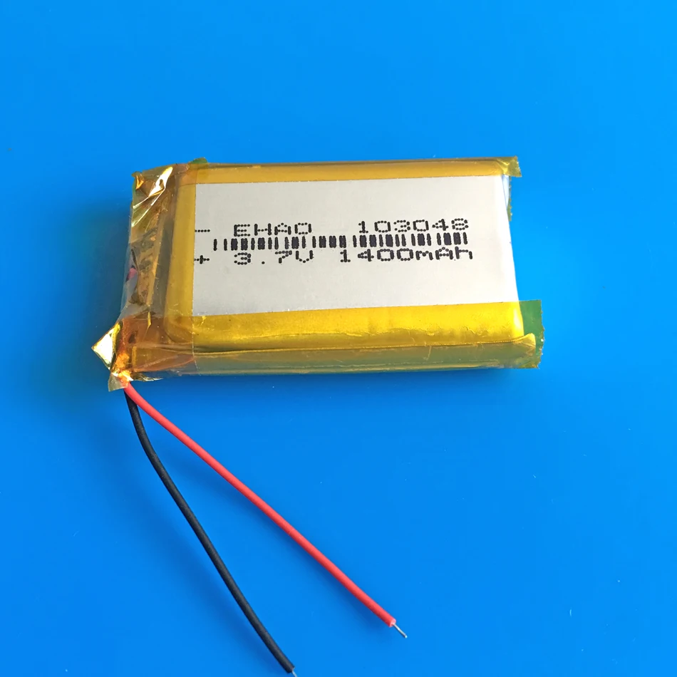 3 7 V 1400mAh литий полимерная аккумуляторная батарея Lipo для bluetooth GPS проводной