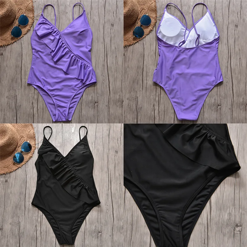 Женский купальник-бикини Цельный купальник для фитнеса бразильский плавания 2019 |