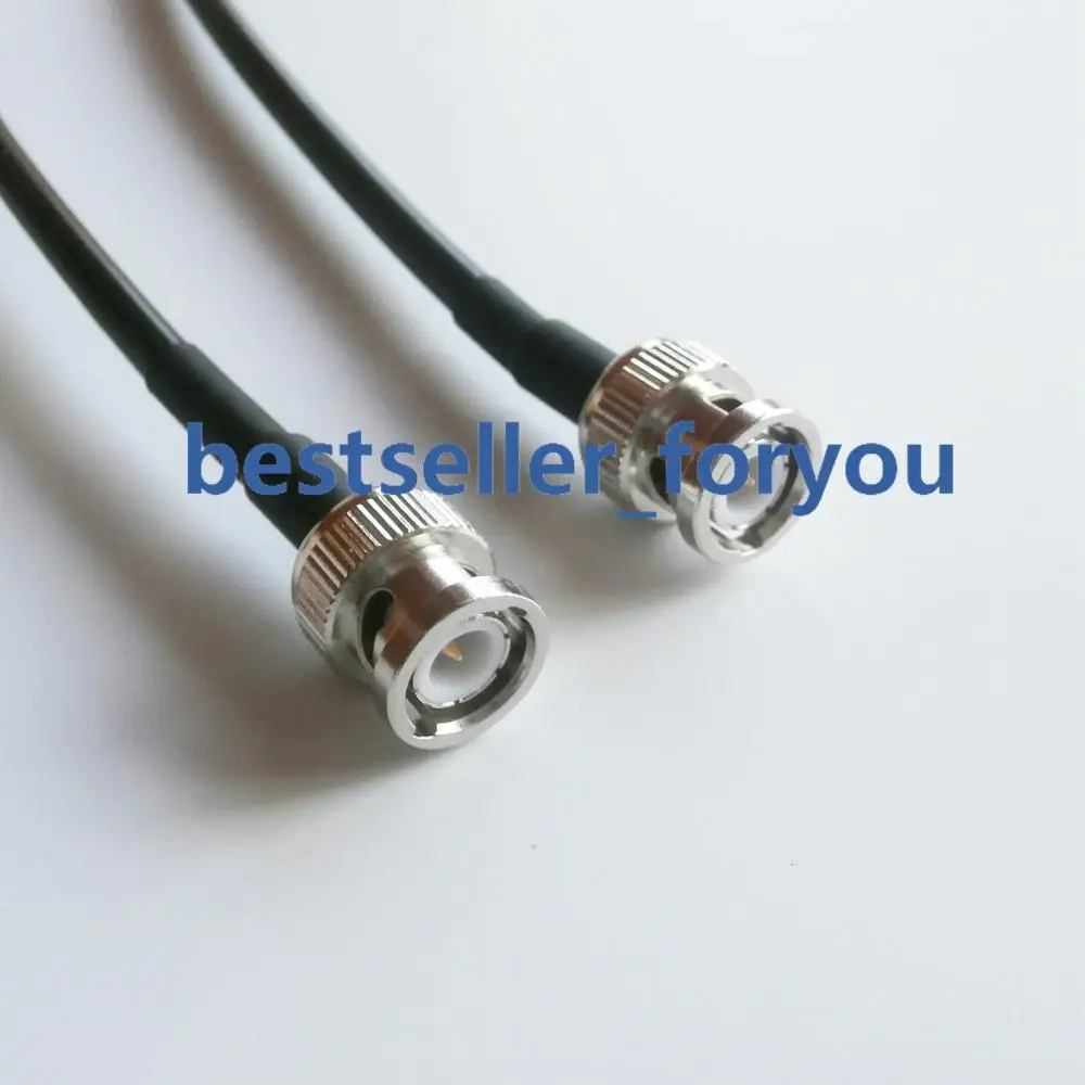 3 фута 1 м RG58 кабель с низким коэффициентом потери RF BNC Штекер прямой обжимной