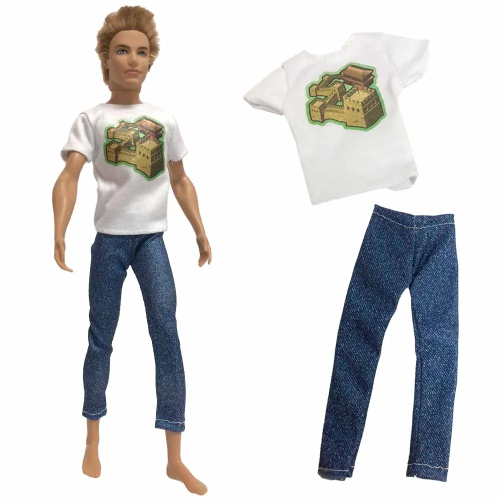 Кукла принца Кена NK 2 шт./компл. крутой костюм для мальчиков Барби кукла Кен