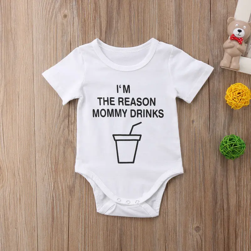 2018 милое повседневное боди с короткими рукавами для маленьких мальчиков и